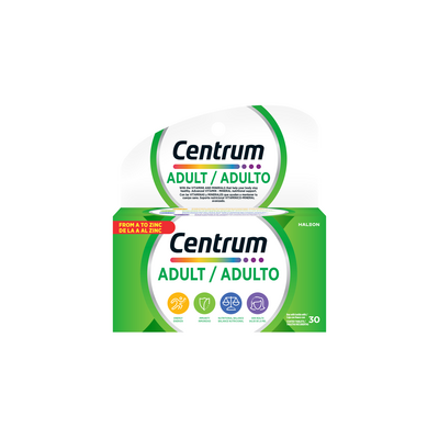 Centrum vitaminas y minerales 30 tabletas