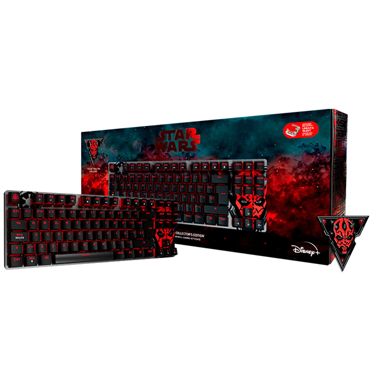 Teclado Gaming Primus PKSS080DSS Dark Side
