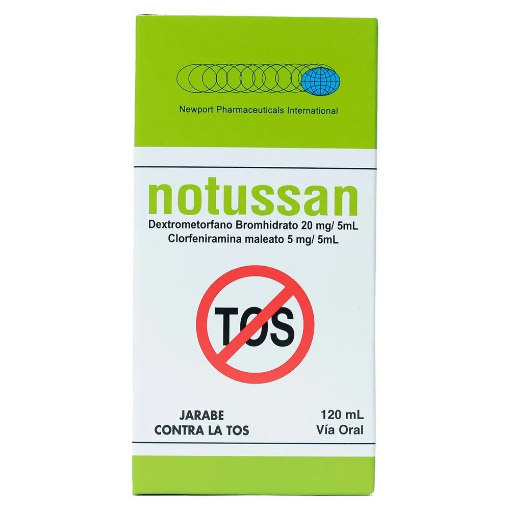 Jarabe Newport Para La Tos Notussan 120ml