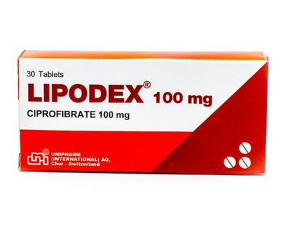 Lipodex 100 mg 30 tabletas