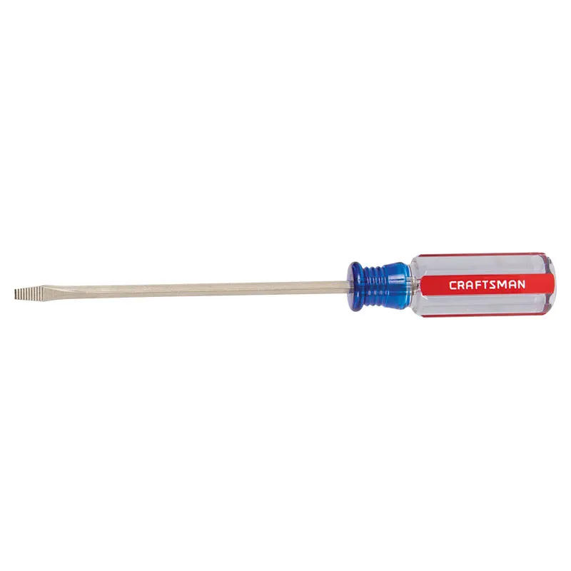 Desarmador estándar barra cuadrada 1/8" x 4"