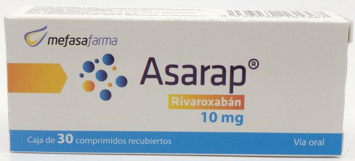 Asarap, 10 mg, 30 comprimidos recubiertos