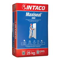 Mortero Maxiseal 3000 Gris 25 Kg Intaco