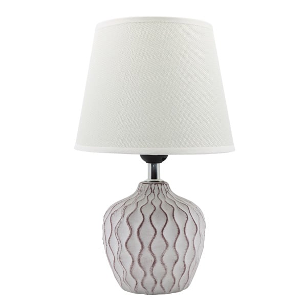 Lámpara de mesa blanca Homestyle