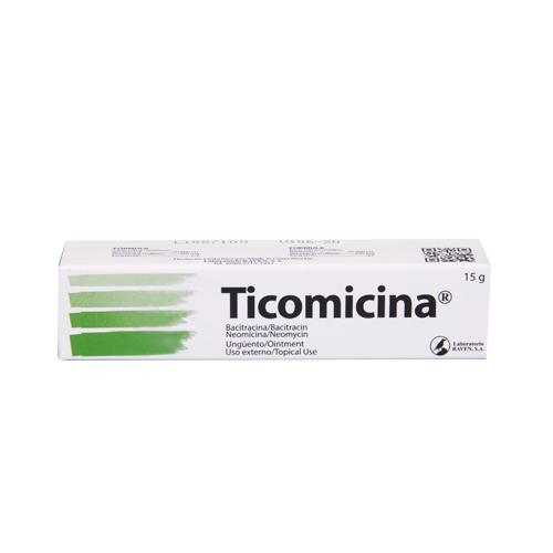 TICOMICINA RAVEN UNGÜENTO 15 G