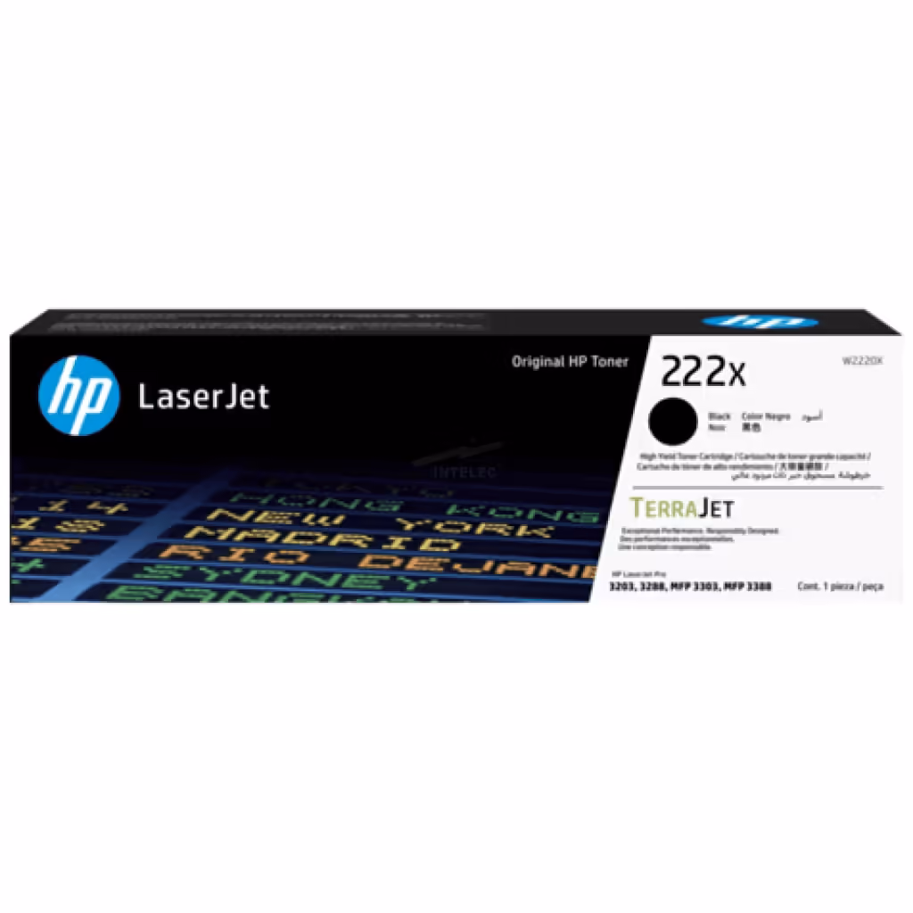 Toner HP 222X Negro