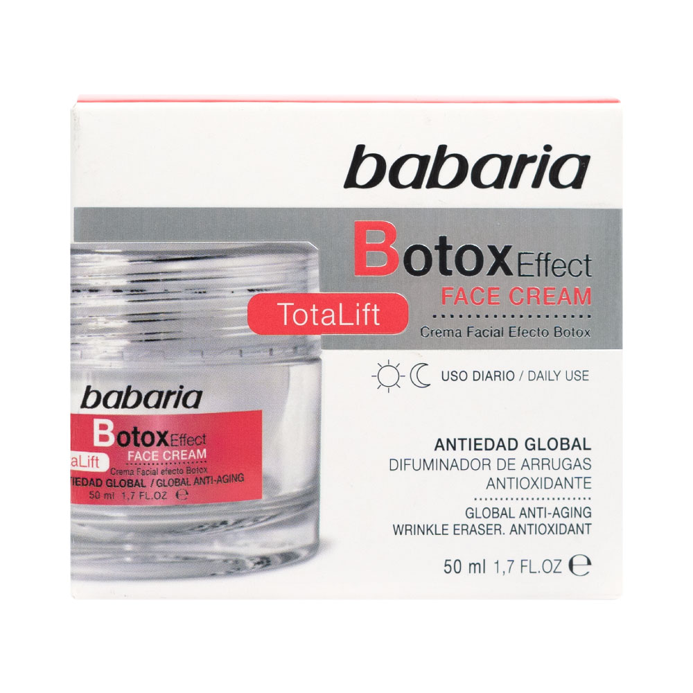 Babaria Crema Facial Btox Effect TotalLift 50 ml