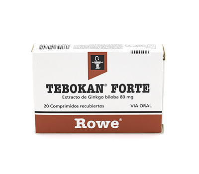 Tebokan Forte 80 Mg X20 Cápsulas