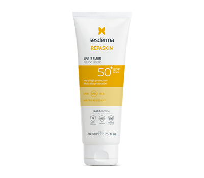 SESDERMA REPASKIN FOTOPROTECTOR CORPORAL TEXTURA LIGERA SPF50 200ML