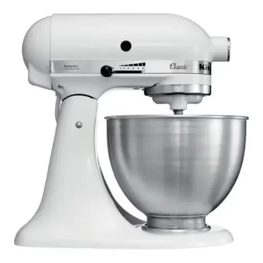 Batidora Clásica KitchenAid 4.3L Blanca K45SSWH