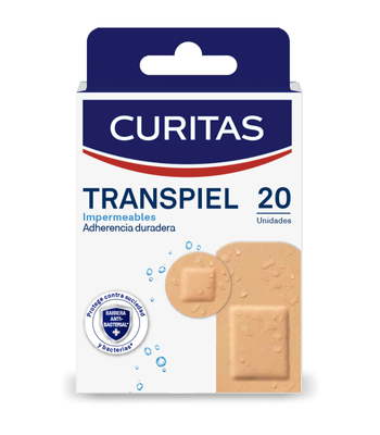 HANSAPLAST CURITAS TRANSPIEL IMPERMEABLES 20 UNIDADES