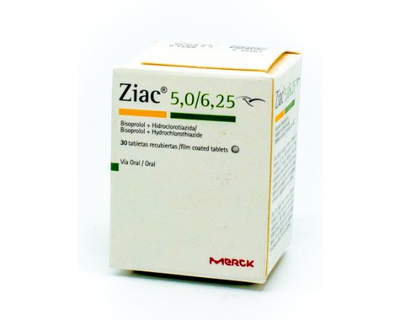 Ziac 5/6.25Mg X30 Tab X Caja