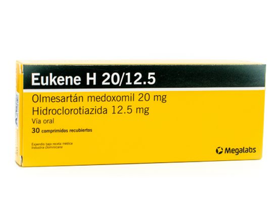 Eukene H 20/12.5 30 comprimidos