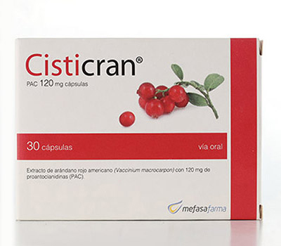 CISTICRAN 120 MG TABLETAS VIA ORAL