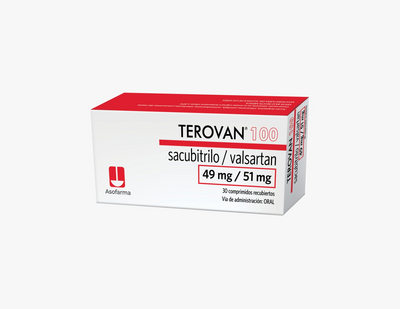 Terovan 100 49 mg/51 mg 30 tabletas recubiertas