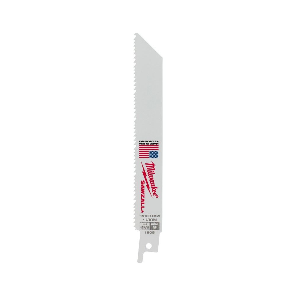 Segueta para sierra sable 6 pulg 8-12 tpi multimaterial