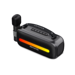 Parlante Portatil Recargable Con Microfono Bt/Fm/Usb Awss40Bt A