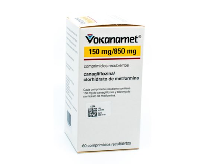 Vokanamet 150/850 mg 60 comprimidos