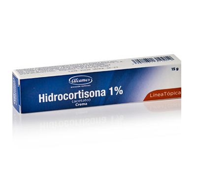 ALCAMES HIDROCORTISONA ACETATO CREMA 1% 15 GR