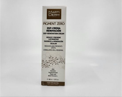 MartiDerm, Pigment Zero, DSP-Crema Renovación, 40ml