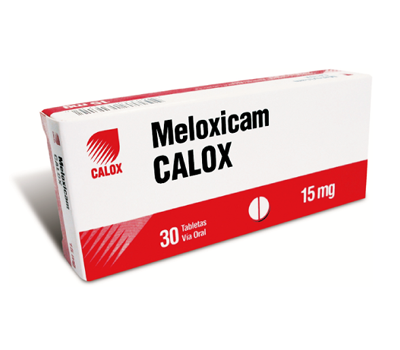 MELOXICAM CALOX 15MG CAJA CON 30 TABLETAS