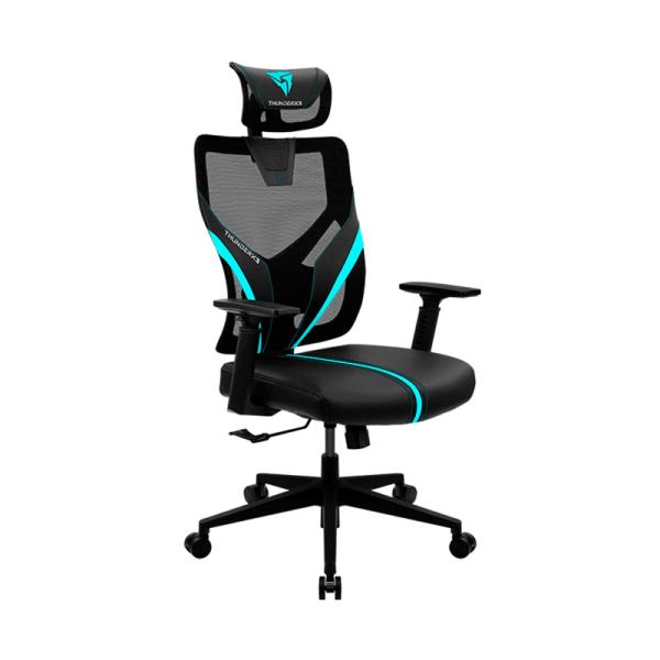 SILLA ERGONÓMICA THUNDERX3 YTC MESH MALLA TRANSPIRABLE TEGC-3065001.11 NEGRO