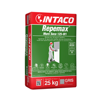 Mortero Repemax Muro Seco Gris 25 Kg Intaco