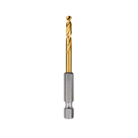 Broca Titanio 5/32" Red Helix Milwaukee