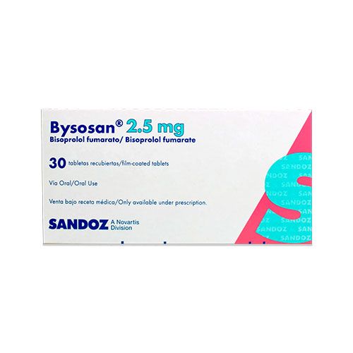 BYSOSAN 2.5 MG TAB RECUB