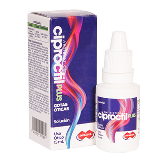 Ciproctil plus, gotas oticas en solucion, 15 ml