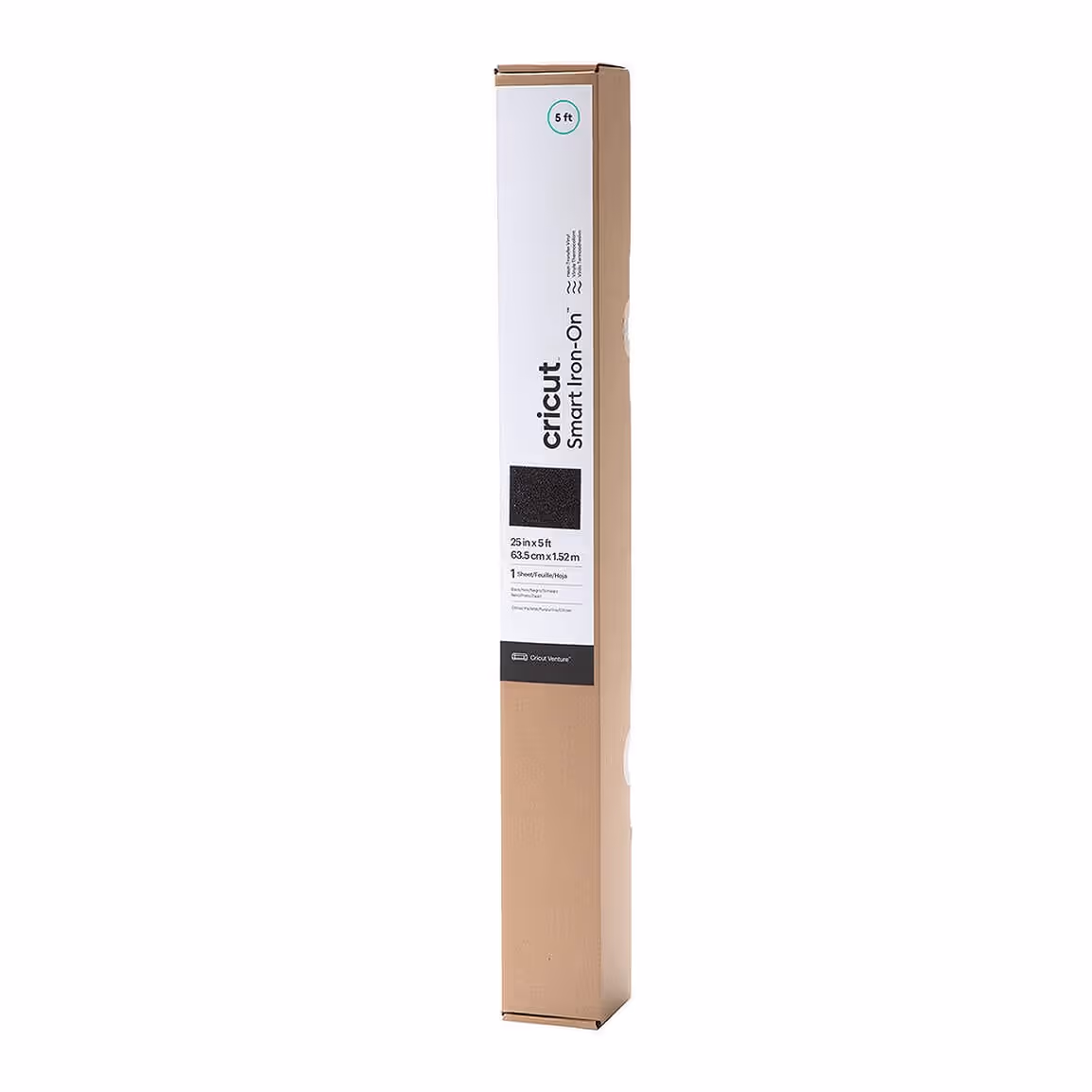 CRICUT ROLLO INTELIGENTE GLITTER IRON-ON – NEGRO