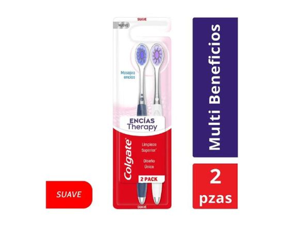 Cepillo Dental Colgate Encias Therapy 2 pack
