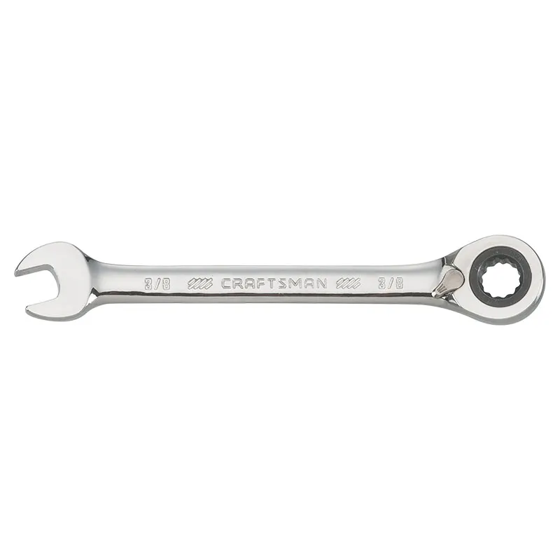 Llave combinada 3/8" con ratchet reversible 72 dientes