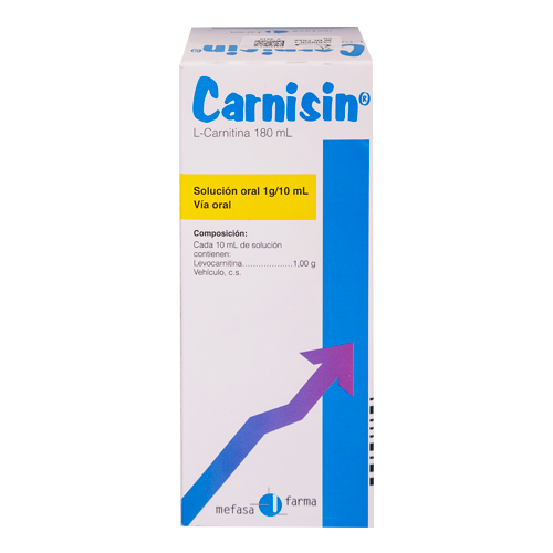 CARNISIN SOLUCION ORAL 180 ML