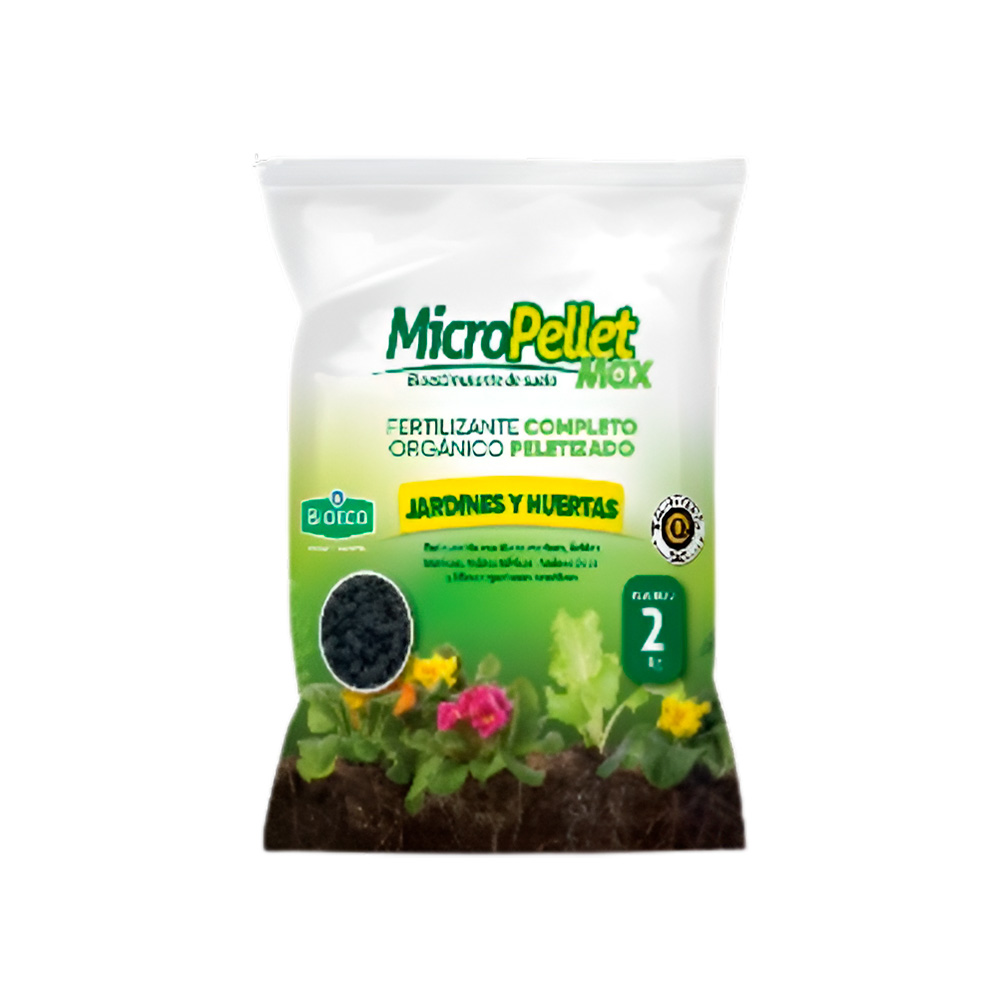 Fertilizante micropellet 2 kilogramos