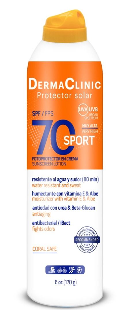DERMACLINIC BLOQ AEROSOL SPORT SPF70 170g