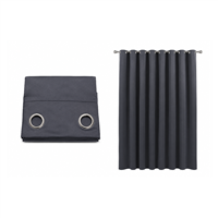 Cortina Blackout Gris Oscuro