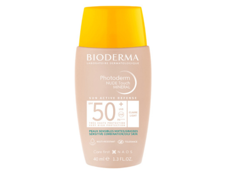 BIODERMA PHOTODERM NUDE TOUCH MINERAL DOREE GOLDEN SPF50+ PROTECTOR SOLAR 40 ML
