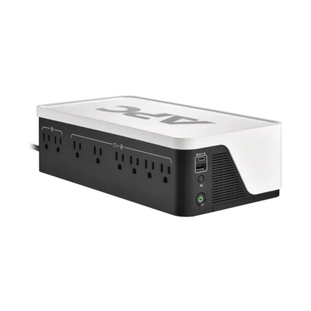 UPS Regulador APC 600W 1050 VA 8 Salidas - Blanco