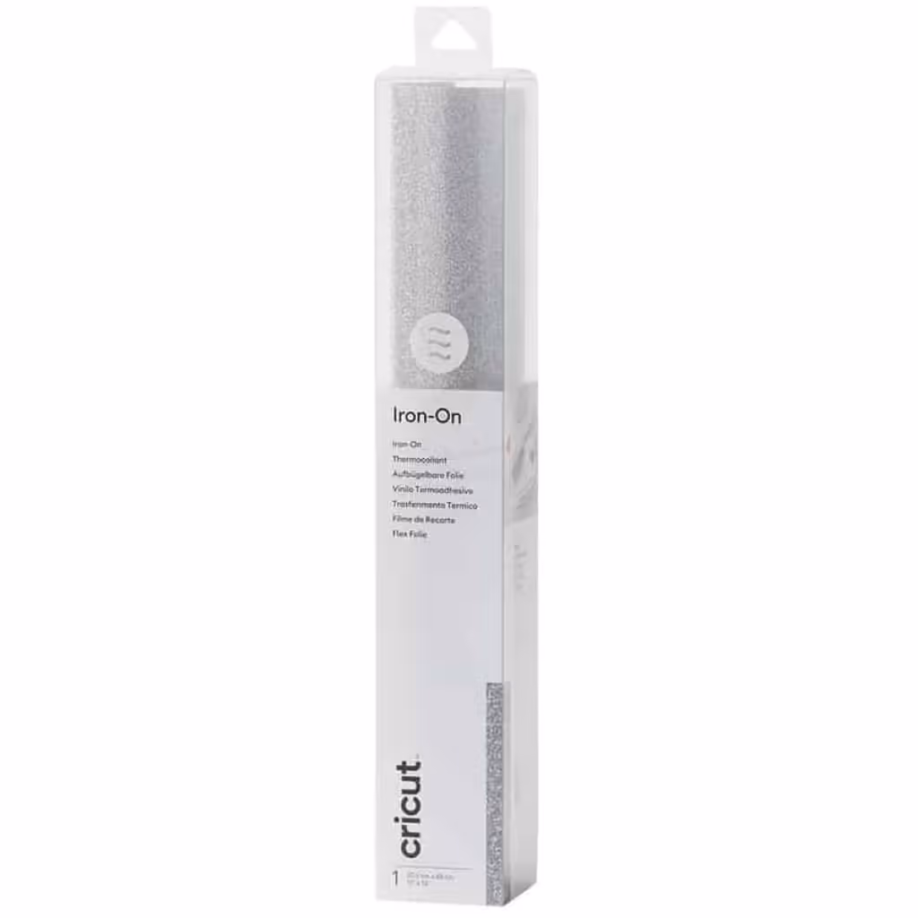 CRICUT ROLLO GLITTER IRON-ON – PLATEADO
