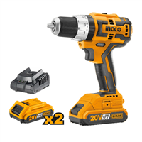 Taladro Inalambrico 1/2" 20 V 2 Baterías Ingco