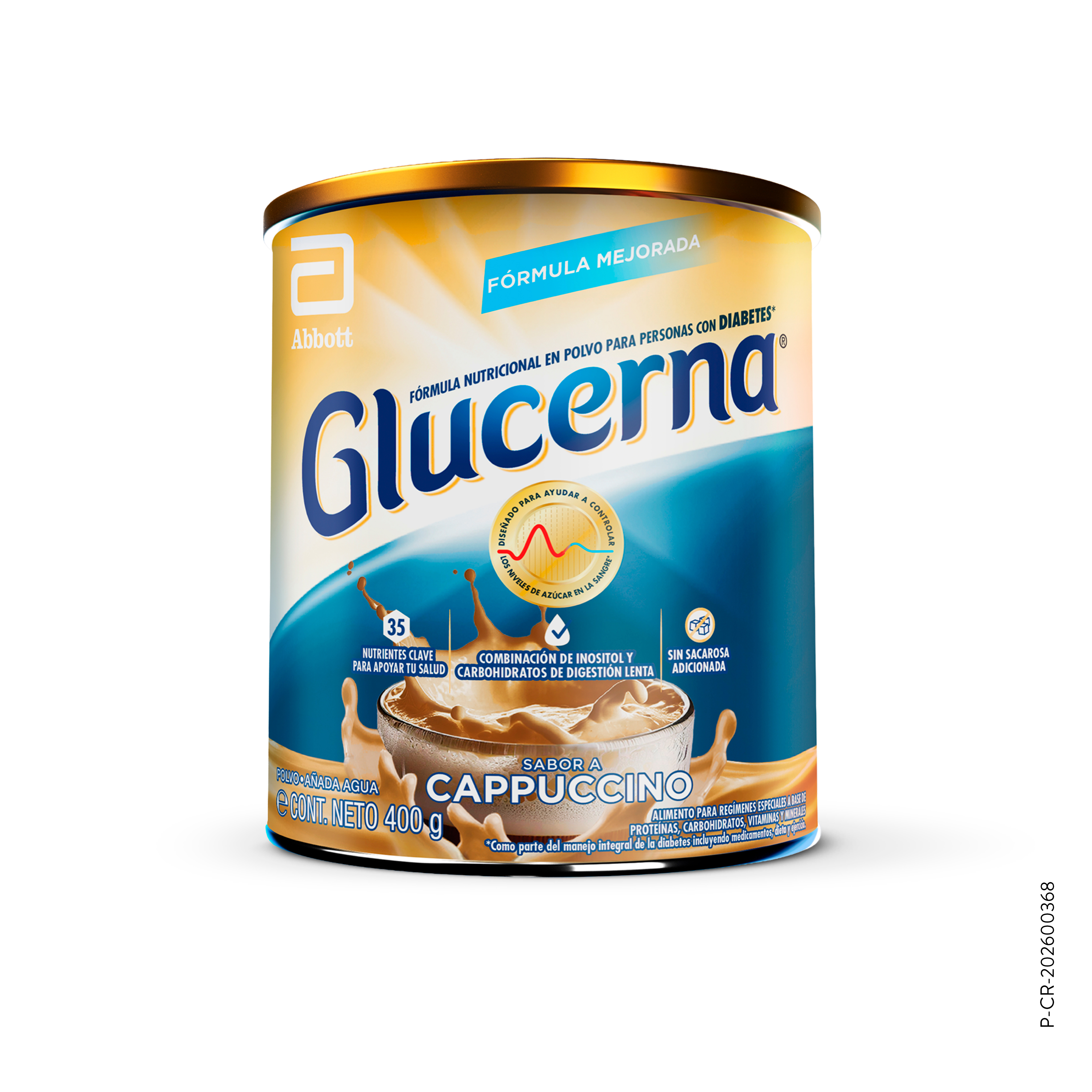 Glucerna cappuccino 400 gramos