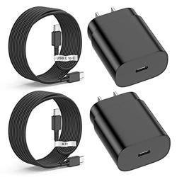 2 Pack for Samsung Galaxy S26/S25/S24, 25W USB-C Super Fast Cha