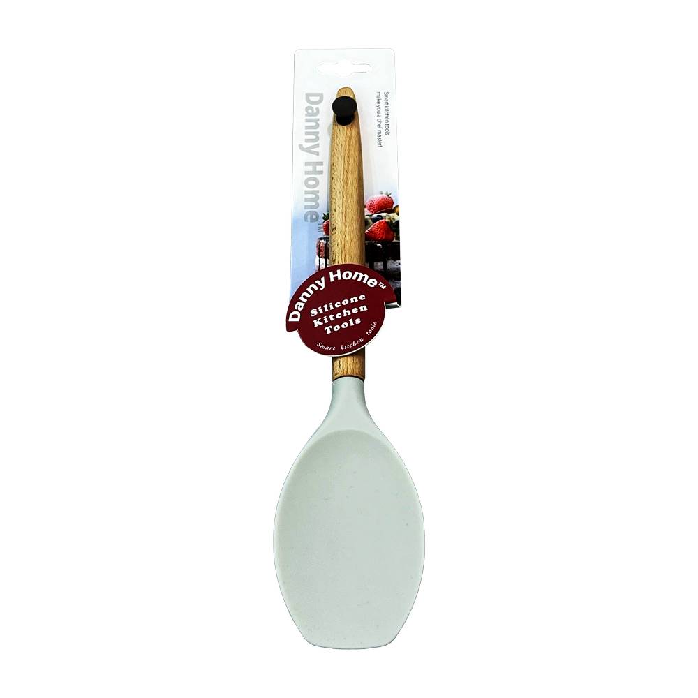 Cucharon para sopa de silicone