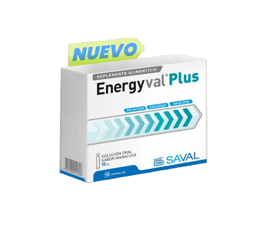 ENERGYVAL PLUS SOLUCIÓN ORAL 10 AMPOLLAS