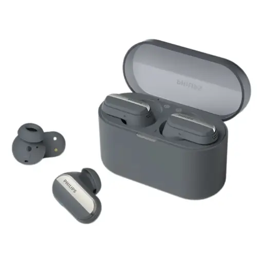 Audífonos Inalámbricos Philips Grises TAT6908BK/00