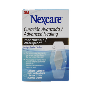 Curitas Nexcare, Curacion Avanzada, 6 unidades