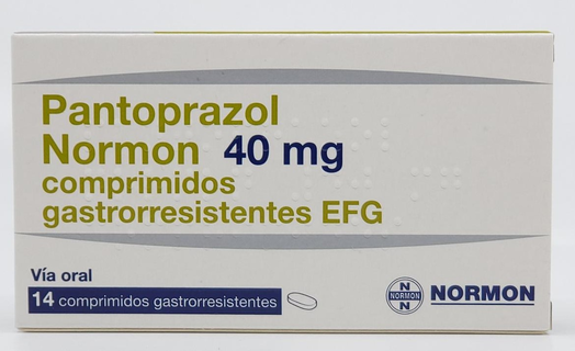 Pantoprazol Normon, 40 mg, 14 comprimidos gastro resistente