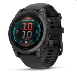 Reloj inteligente Garmin, Fenix E, GPS, AMOLED, 47 mm, 10 ATM