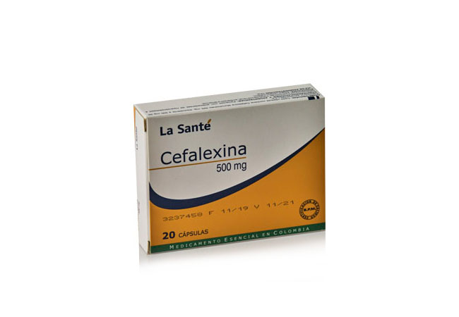 LA SANTE CEFALEXINA 500 mg x 20 CAPSULAS